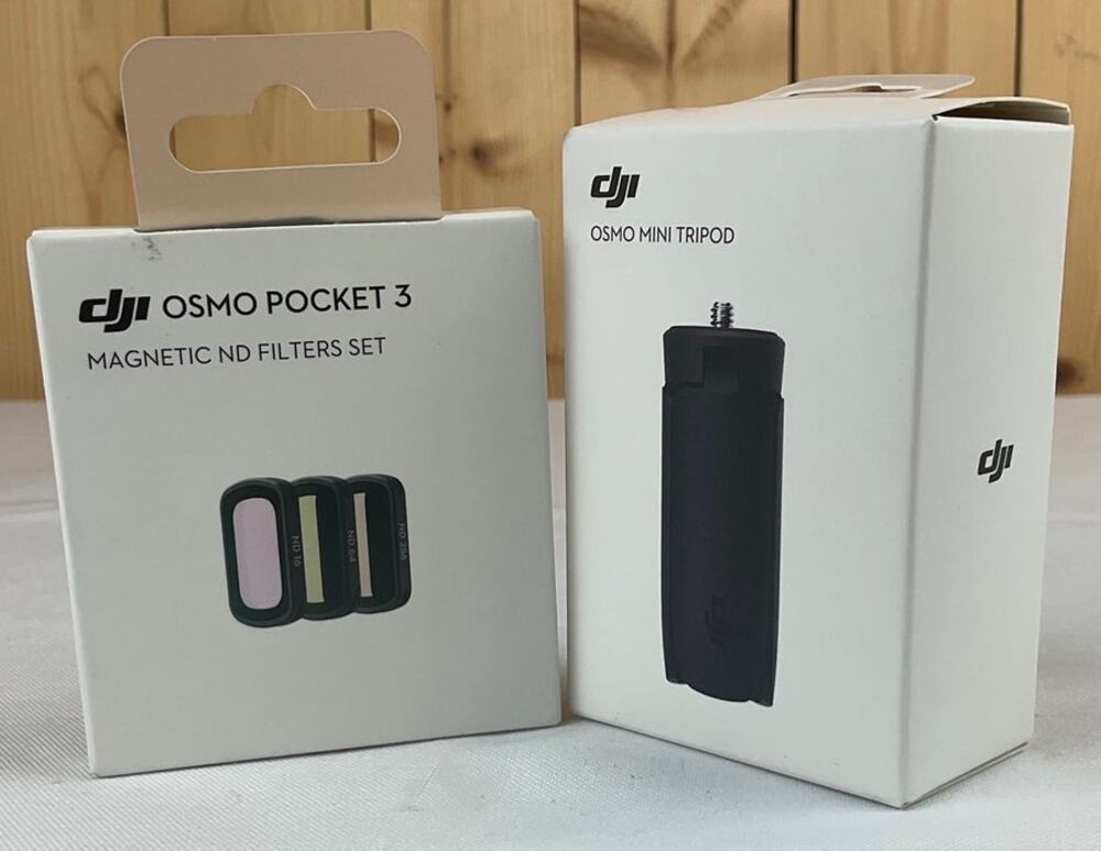 Original DJI Osmo Pocket Handheld 3 Magnetic ND Filters Set and Mini Tripod